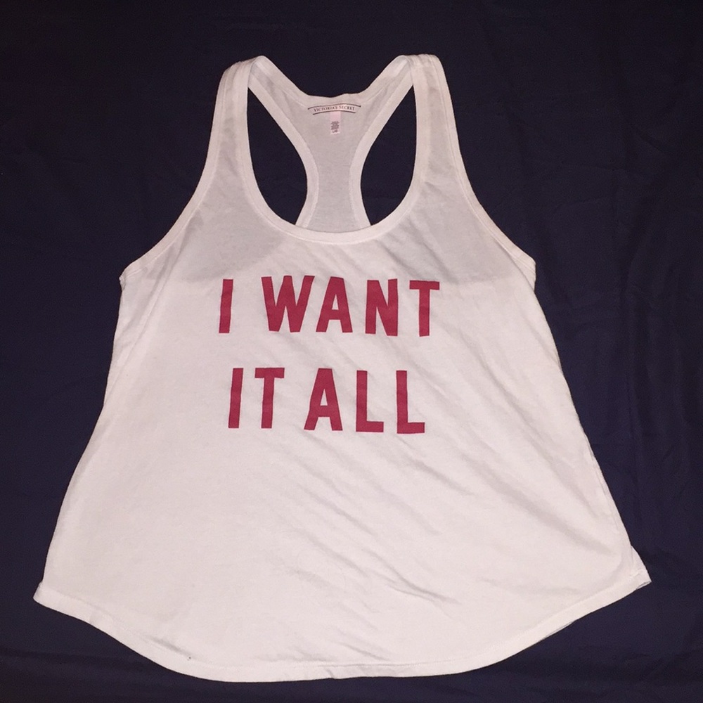 Gently worn Victoria Secret Razorback tank top